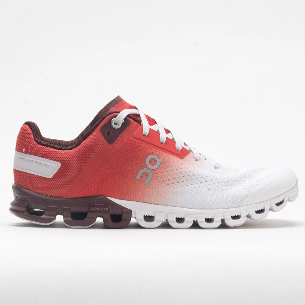 On Running On Cloudflow Women's Rust/White 3 On Running On Cloudflow Women's Rust/White