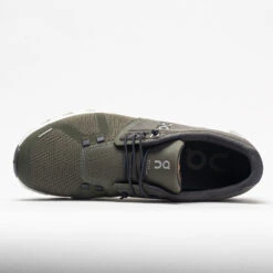 On Running On Cloud 5 Men's Olive/White -Cheap On Running Store 048075 2