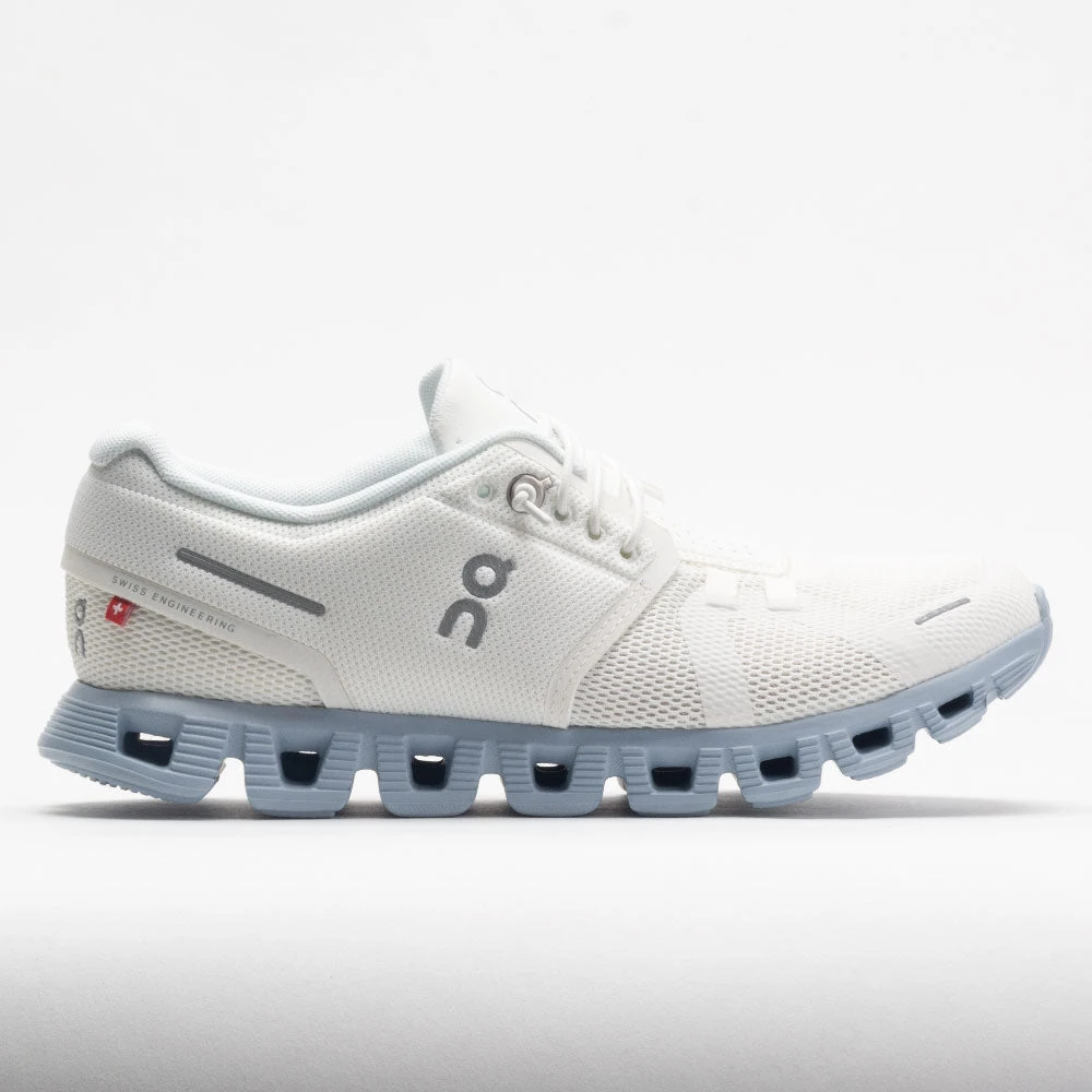 On Running On Cloud 5 Women's White/Chambray 3 On Running On Cloud 5 Women's White/Chambray
