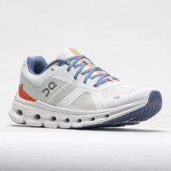 On Running On Cloudrunner Women's Undyed White/Flame -Cheap On Running Store 049726 5
