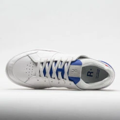 On Running On The Roger Clubhouse Men's White/Indigo -Cheap On Running Store 116858 2