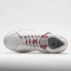 On Running On The Roger Clubhouse Women's White/Rosewood -Cheap On Running Store 116860 2