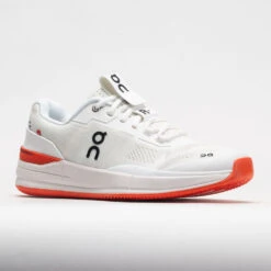 On Running On The Roger Pro Clay Men's White/Flame -Cheap On Running Store 117241 5